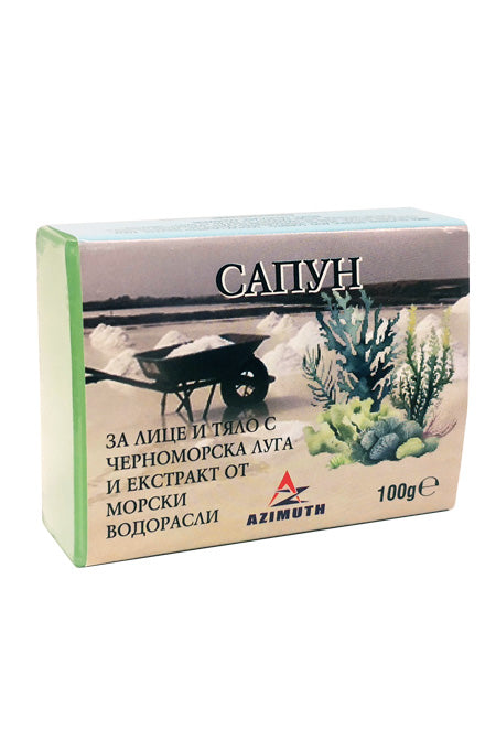 AZIMUTH Black Sea Lye Natural Soap Face & Body 100g
