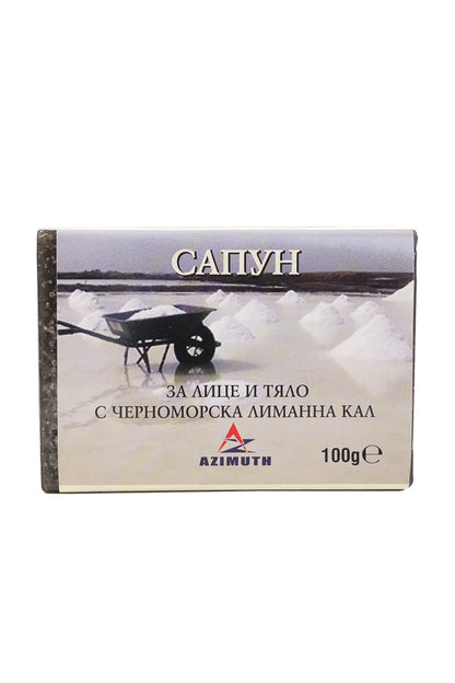AZIMUTH Black Sea Lye Natural Soap Face &amp; Body 100g