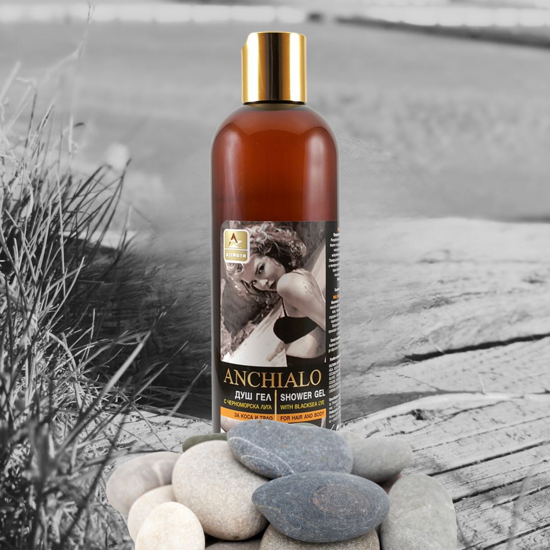 ANCHIALO Black Sea Lye Shower Gel Hair & Body 400ml