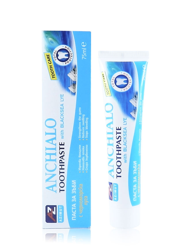 ANCHIALO Black Sea Lye Toothpaste Oral Care 75ml