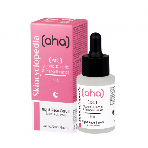 Skincyclopedia 20 AHA Night Face Serum — Multi-Acid Peel