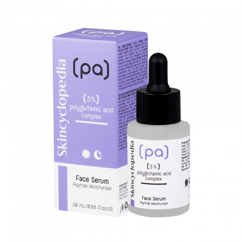 Skincyclopedia 3 Polyglutamic Acid Face Serum — Peptide Moisturiser