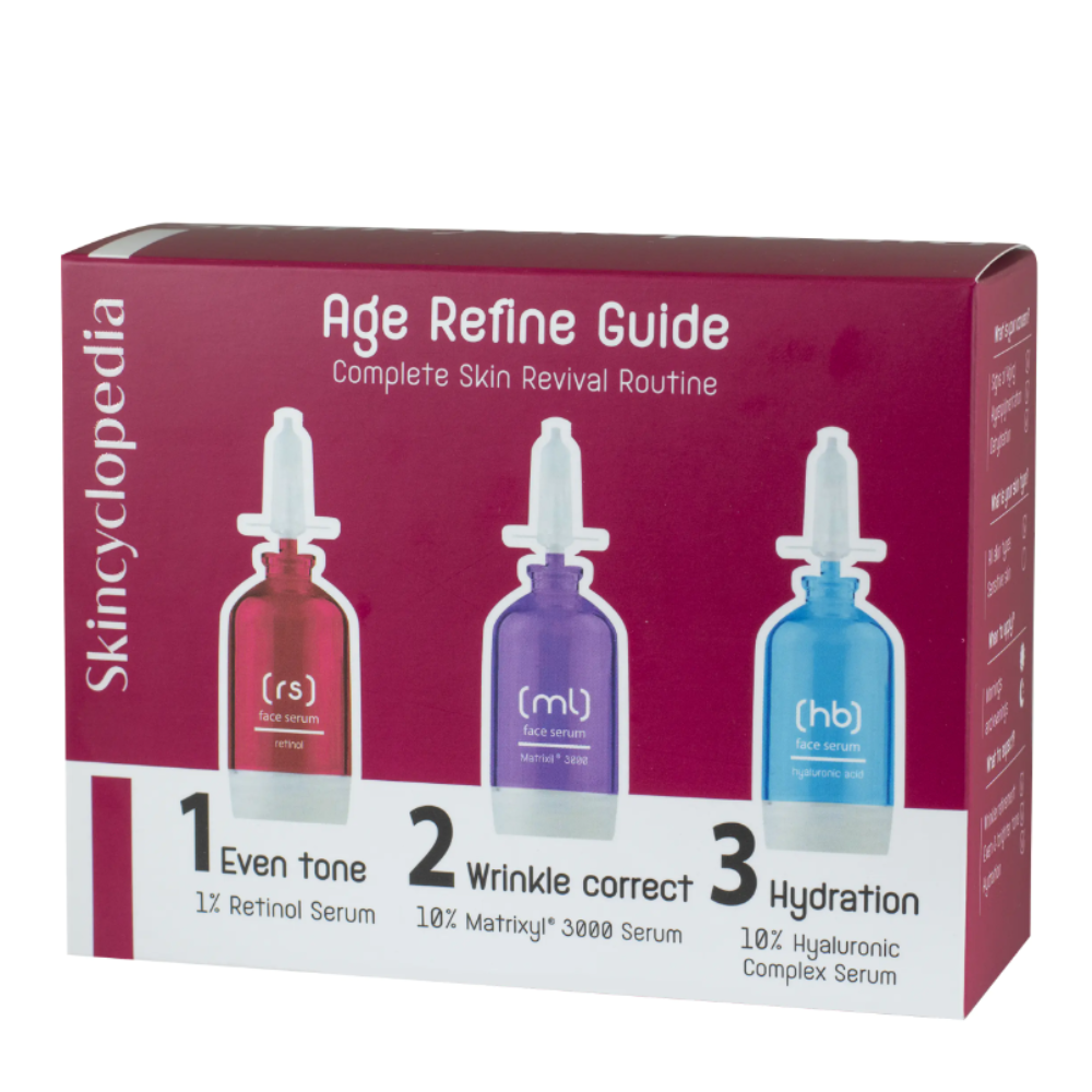 Skincyclopedia Age Refine Guide Complete Skin Revival Routine Set