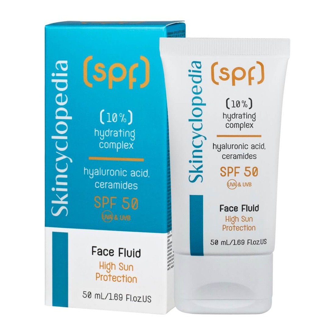Skincyclopedia SPF 50 Hydrating Face Fluid — High Sun Protection