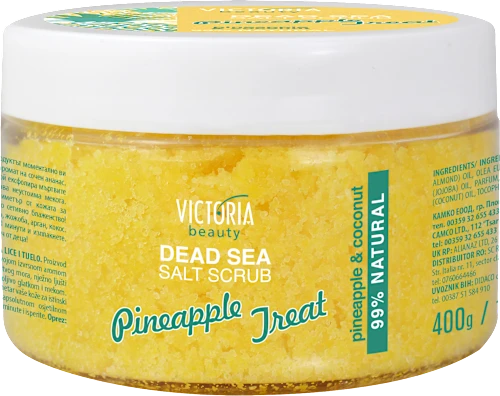 gentle exfoliant for face Sea Salt Scrub Pineapple Treat Face &amp; Body 